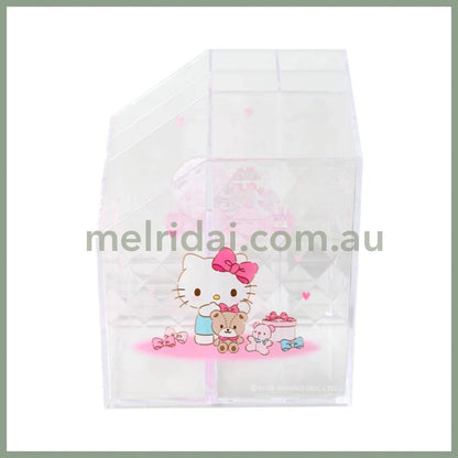 SANRIO | Hello Kitty Cosmetic Desk Organizer 170×93×100mm (Relaxing)