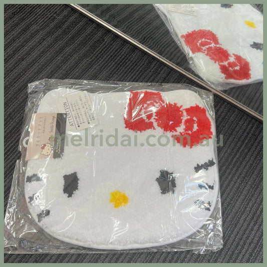 Sanrio | Hello Kitty D-Cut Carpet 34 X 36.5 1 Cm 日本三丽鸥 凯蒂猫 软毛地毯/地垫