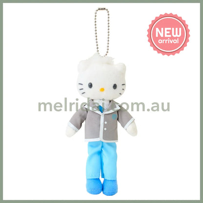 SANRIO | Hello Kitty Dear Daniel Uniform Style Blazer Mascot Holder Bag Charm Plush Keychain 80×35×150mm (Sanrio Closet