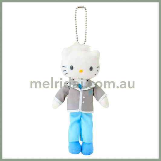 SANRIO | Hello Kitty Dear Daniel Uniform Style Blazer Mascot Holder Bag Charm Plush Keychain 80×35×150mm (Sanrio Closet