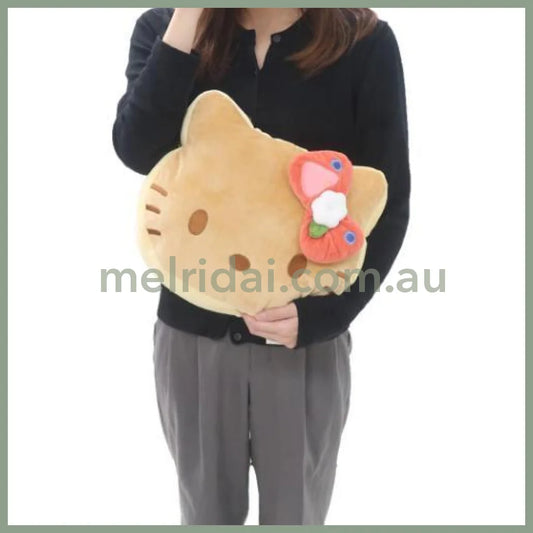 SANRIO | Hello Kitty Die-cut Cushion 320x270x120mm (Pancake)