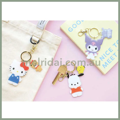 SANRIO | Hello Kitty Die-Cut Twin Key Holder Keychian 13x79x87mm