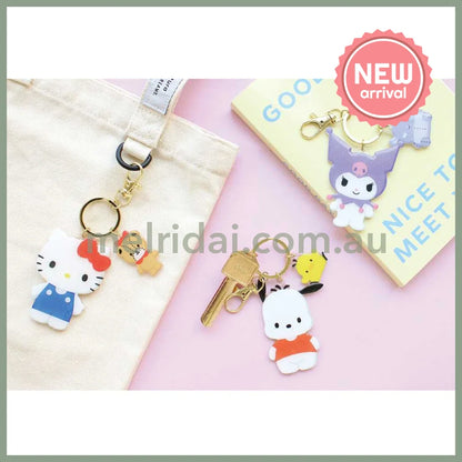 SANRIO | Hello Kitty Die-Cut Twin Key Holder Keychian 13x79x87mm