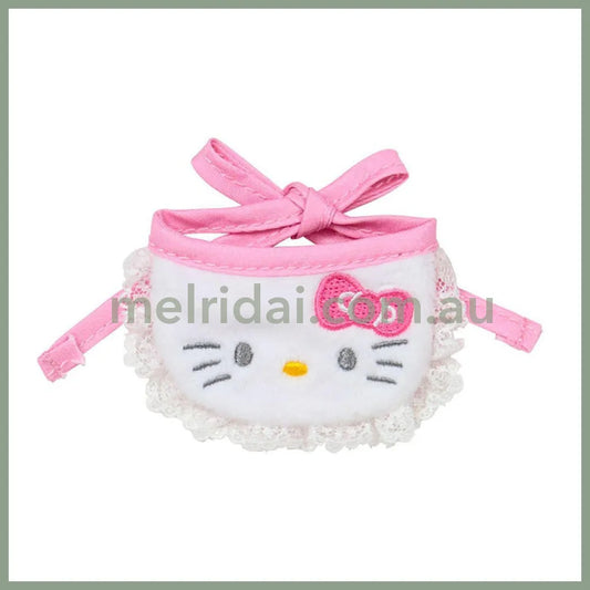 SANRIO | Hello Kitty Double Sided Dress-up Clothes - S/M 14.2 x 11.5 x 1cm (Pitatto Friends Bib)