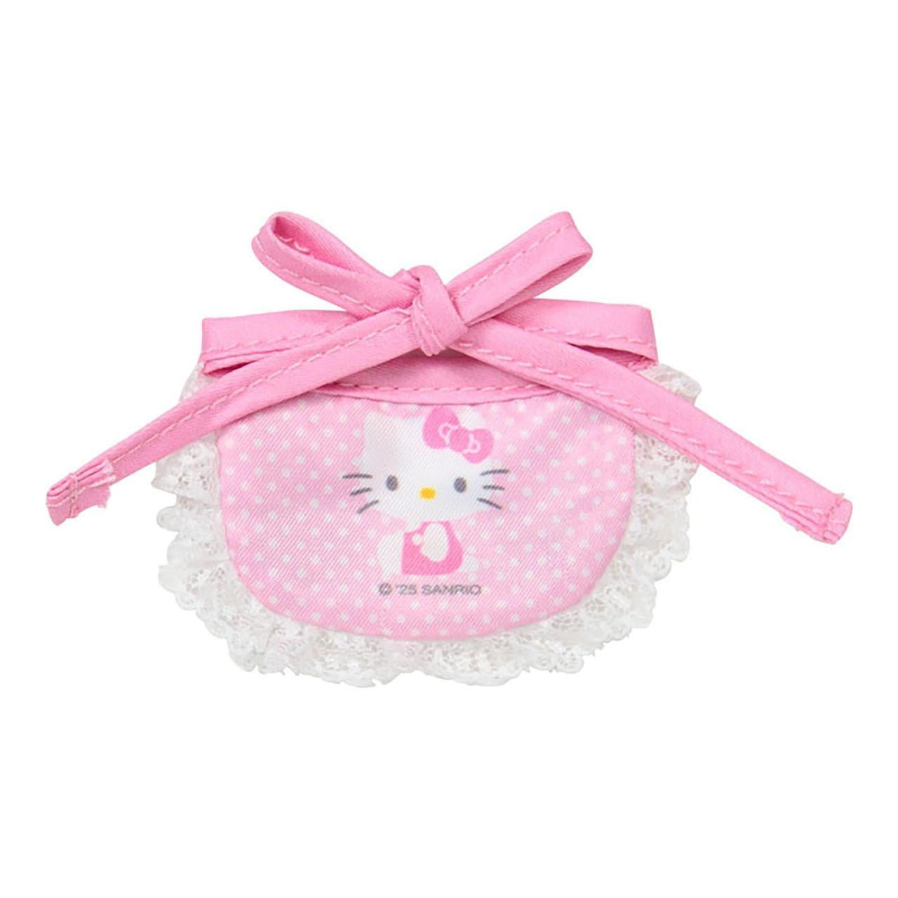 SANRIO | Hello Kitty Double Sided Dress-up Clothes - S/M 14.2 x 11.5 x 1cm (Pitatto Friends Bib)