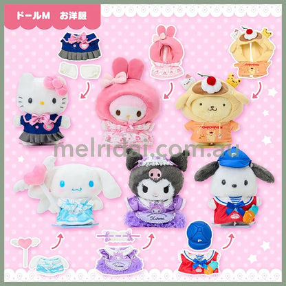 SANRIO | Hello Kitty Dress-Up Clothes M 20 x 18.5 x 1.5cm (Pitatto Friends)
