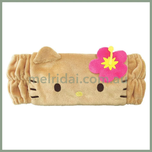 SANRIO | Hello Kitty Face Hairband Hair Band 40 x 169 x 214mm (Sunburn Tan Kitty)