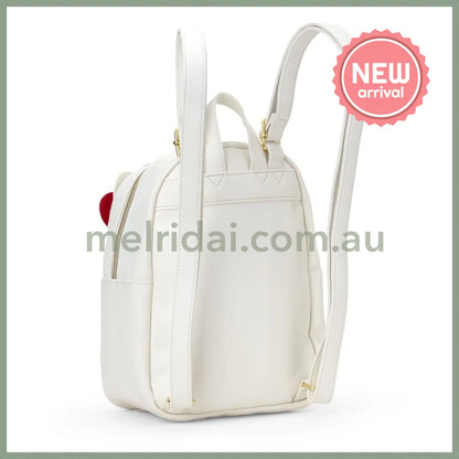 SANRIO | Hello Kitty Face-Shaped Backpack PU Leather 260 x 220 x 125mm