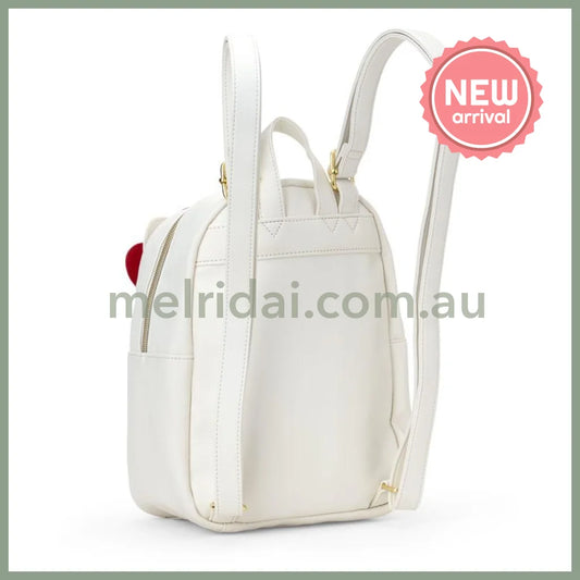 SANRIO | Hello Kitty Face-Shaped Backpack PU Leather 260 x 220 x 125mm