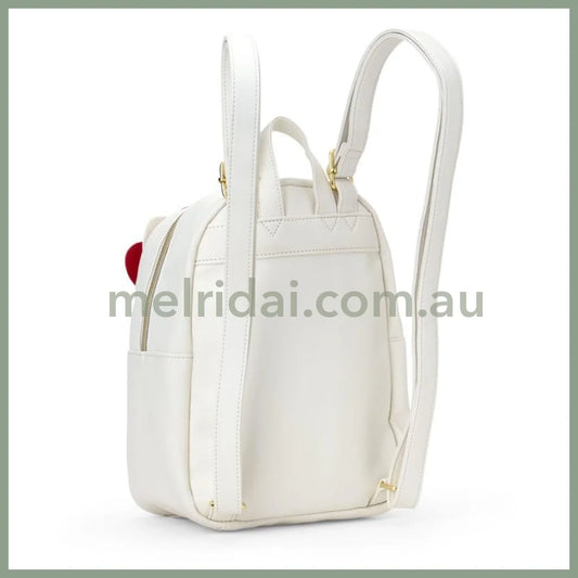 SANRIO | Hello Kitty Face-Shaped Backpack PU Leather 260 x 220 x 125mm