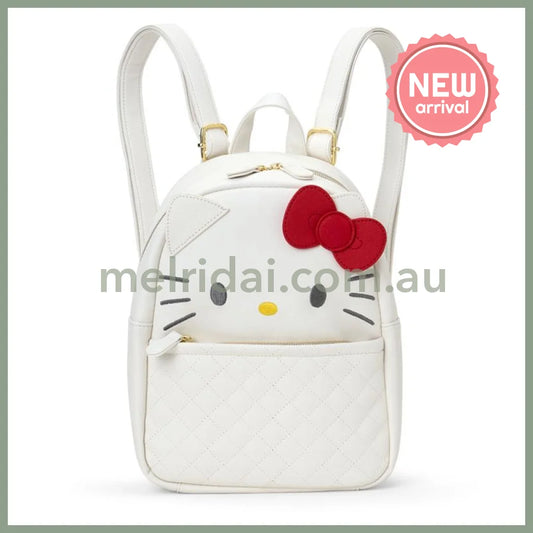 SANRIO | Hello Kitty Face-Shaped Backpack PU Leather 260 x 220 x 125mm
