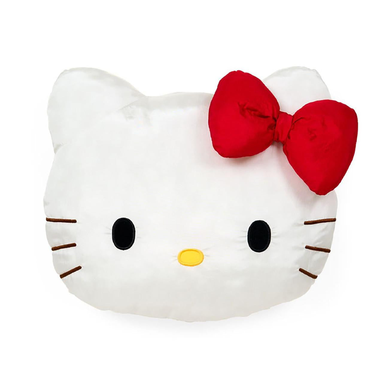 SANRIO | Hello Kitty Face-shaped Cushion Plush Toy 35cm x 10cm x 30cm (Fluffy Kids/Fuwasha Kids)