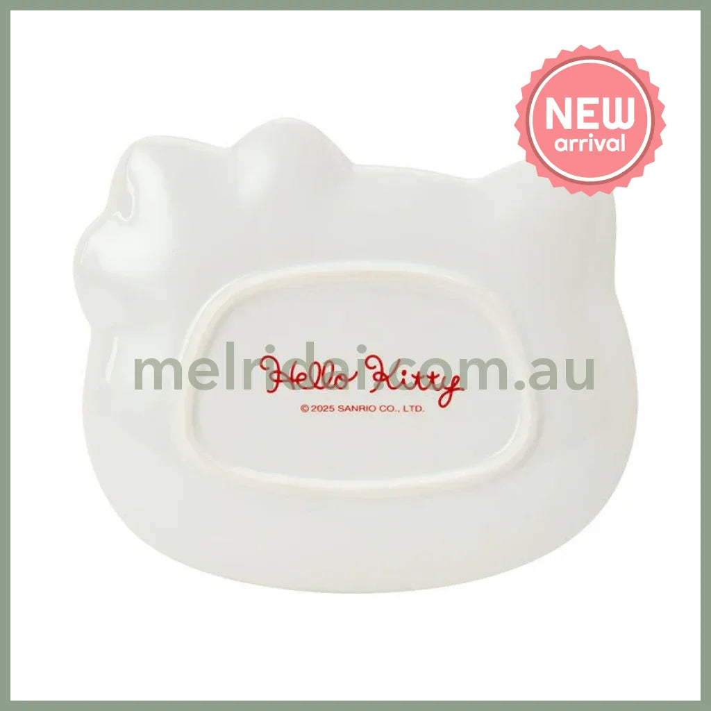 SANRIO | Hello Kitty Face Shaped Plate Microwave Dishwasher And Dryer Safe 150x127x15mm