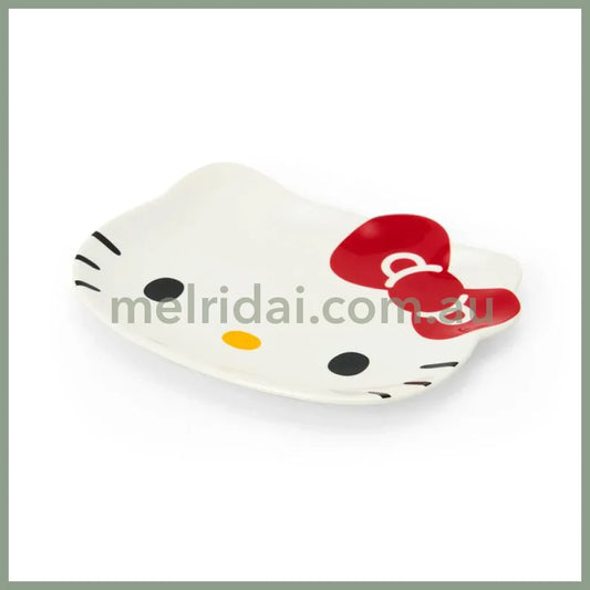 SANRIO | Hello Kitty Face Shaped Plate Microwave Dishwasher And Dryer Safe 150x127x15mm