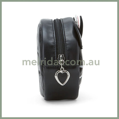 Sanrio | Hello Kitty Face-Shaped Pouch Little Devil 20.1 X 18.1 8.0Cm (Angel Design)