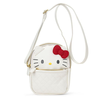 SANRIO | Hello Kitty Face-Shaped Shoulder Bag PU Leather 175 x 80 x 200mm