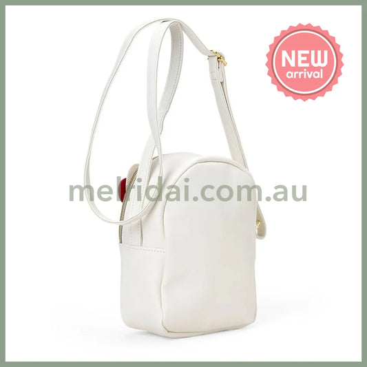 SANRIO | Hello Kitty Face-Shaped Shoulder Bag PU Leather 175 x 80 x 200mm