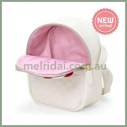 SANRIO | Hello Kitty Face-Shaped Shoulder Bag PU Leather 175 x 80 x 200mm
