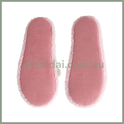 Sanrio | Hello Kitty Face-Shaped Slippers (Kids/Adult)