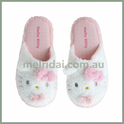 Sanrio | Hello Kitty Face-Shaped Slippers (Kids/Adult)