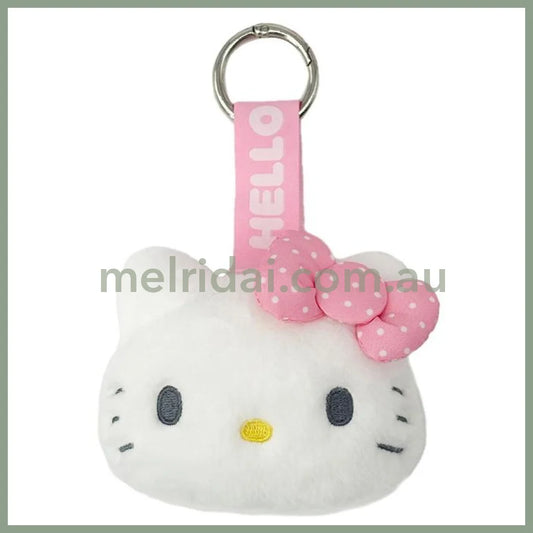 SANRIO | Hello Kitty Face Tag Mascot Keychain Bag Charm 14mm