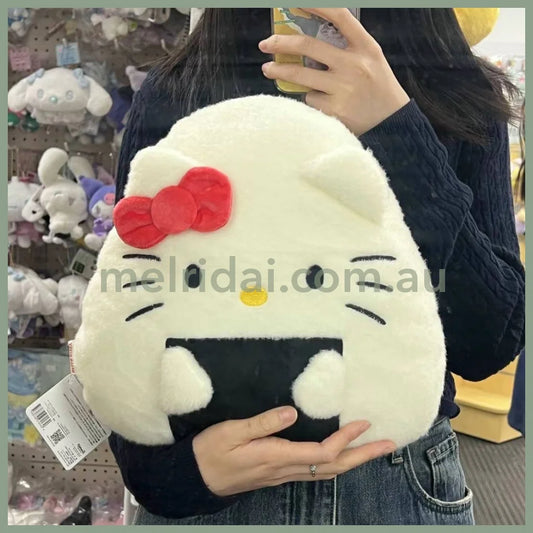 Sanrio | Hello Kitty Fluffy Cushion Plush Toy (Rice Ball)