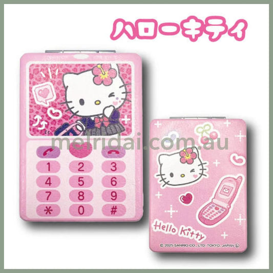 SANRIO | Hello Kitty Foldable Mirror Ｈ8.5×Ｗ6cm (Gal Series)