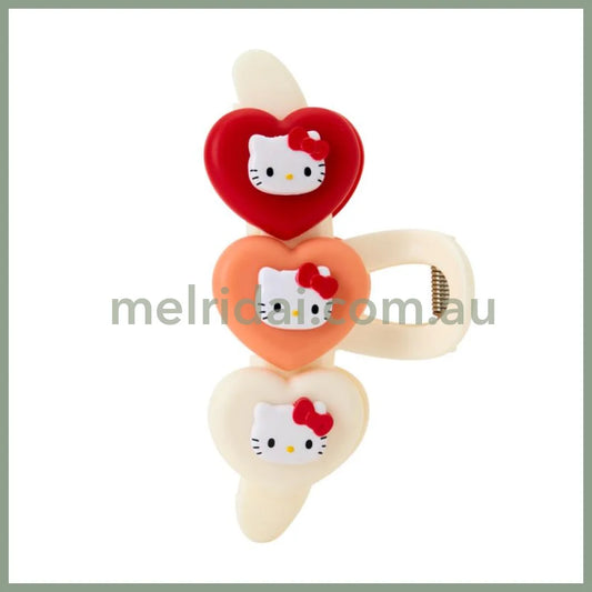 SANRIO | Hello Kitty Hair Claw Clip 60×55×110mm (Heart)