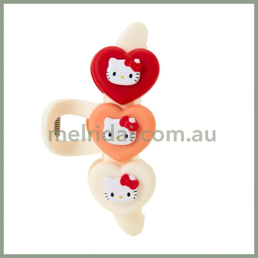 SANRIO | Hello Kitty Hair Claw Clip 60×55×110mm (Heart)