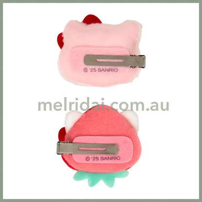 SANRIO | Hello Kitty Hair Clip Set Each 70×25×55mm Approx. (My Deco Bag)