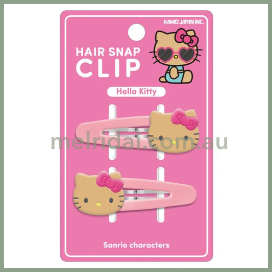 SANRIO | Hello Kitty Hair Snap Cip 120×15×75mm (Tanned)