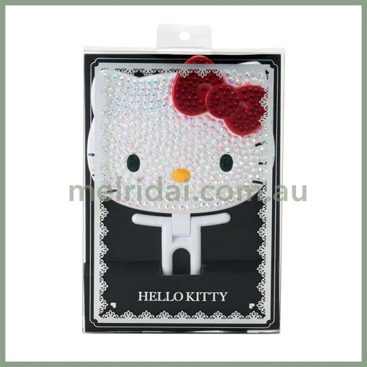 Sanrio | Hello Kitty Hand Mirror Jewel Deco W13.5×D1.3×H20Cm