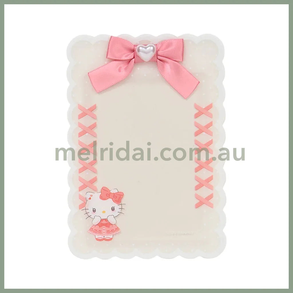 SANRIO | Hello Kitty Hard Card Case 9×1×13cm (Enjoy Idol Ribbon)