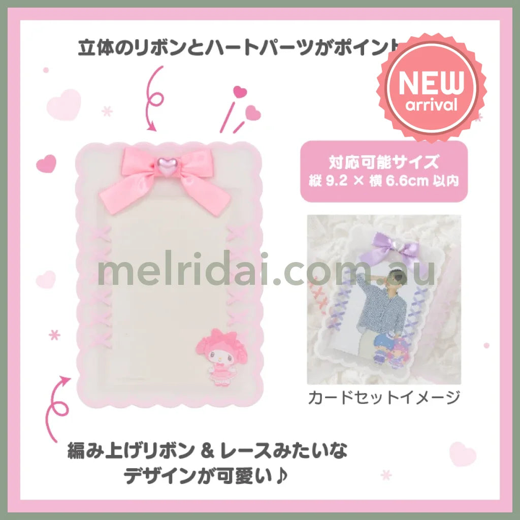 SANRIO | Hello Kitty Hard Card Case 9×1×13cm (Enjoy Idol Ribbon)