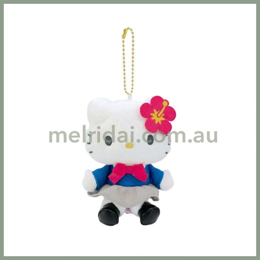 SANRIO | Hello Kitty Heisei Kogal RD Mascot Holder Plush Keychain 10cm Approx. (50th Anniversary)