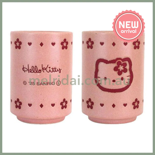 SANRIO | Hello Kitty Japanese Ceramic Tea Cup Mug 75x100mm (Y2K)