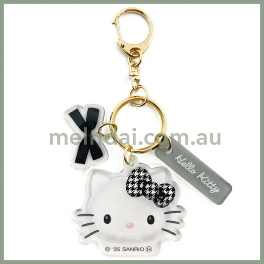 SANRIO | Hello Kitty Key Ring Keychain W52 x H116 x D3mm (Monotone)
