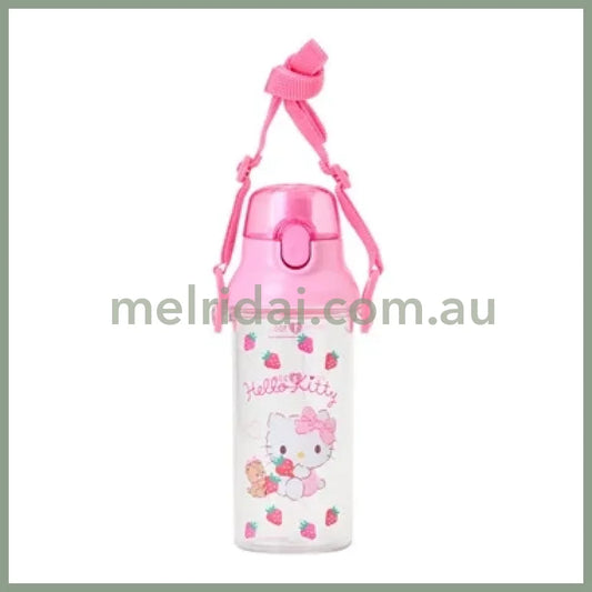 Hello Kitty Kids Clear Plastic Bottle One-Touch