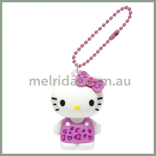 SANRIO | Hello Kitty Leopard Print Series Mascot Figure 45 x 30 x 25mm (Pink)