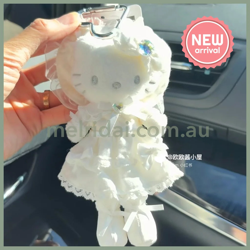 【Limit 1 / customer】SANRIO | Hello Kitty Limited StyleUp Collection Long Leg Plush Keychain Bag Charm Mascot Hoder