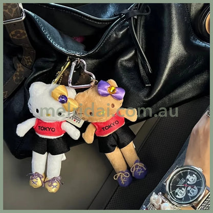 SANRIO | Hello Kitty Long Leg Style Up Mascot Holder Plush Keychain (World Sthletics Championships Tokyo 2025)