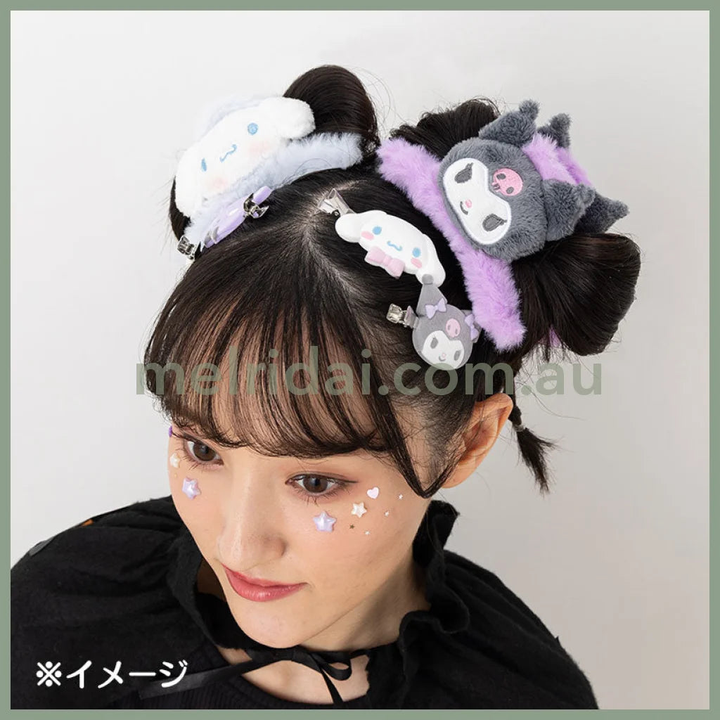 SANRIO | Hello Kitty Piano Mascot Hair Claw Clip 120×80×80mm (Fluffy Face)