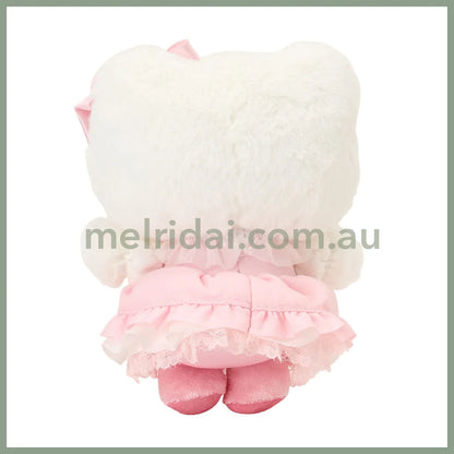 SANRIO | Hello Kitty Mascot Holder Bag Charm Plush Keychain 100×75×135mm (Strawberry Shortcake)