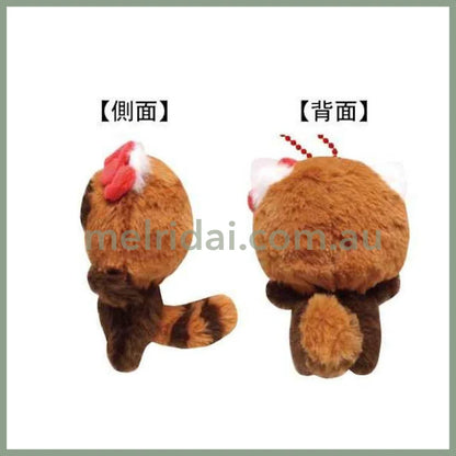 SANRIO | Hello Kitty Mascot Holder Bag Charm Plush Keychain 115×85×72mm (Cheers Banzai Series)