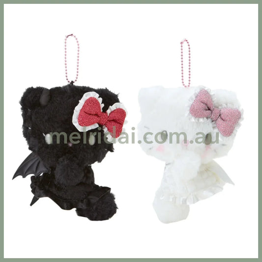 Sanrio | Hello Kitty Mascot Holder Keychain 14.5 X 11.5 6.8Cm (Angel Little Devil Design)