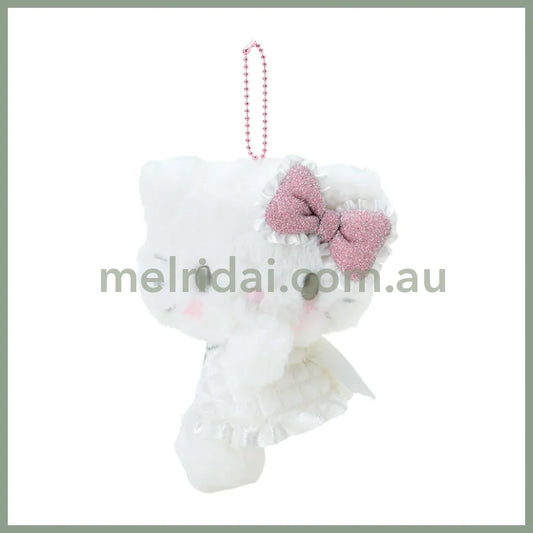 Sanrio | Hello Kitty Mascot Holder Keychain 14.5 X 11.5 6.8Cm (Angel Little Devil Design) Angel