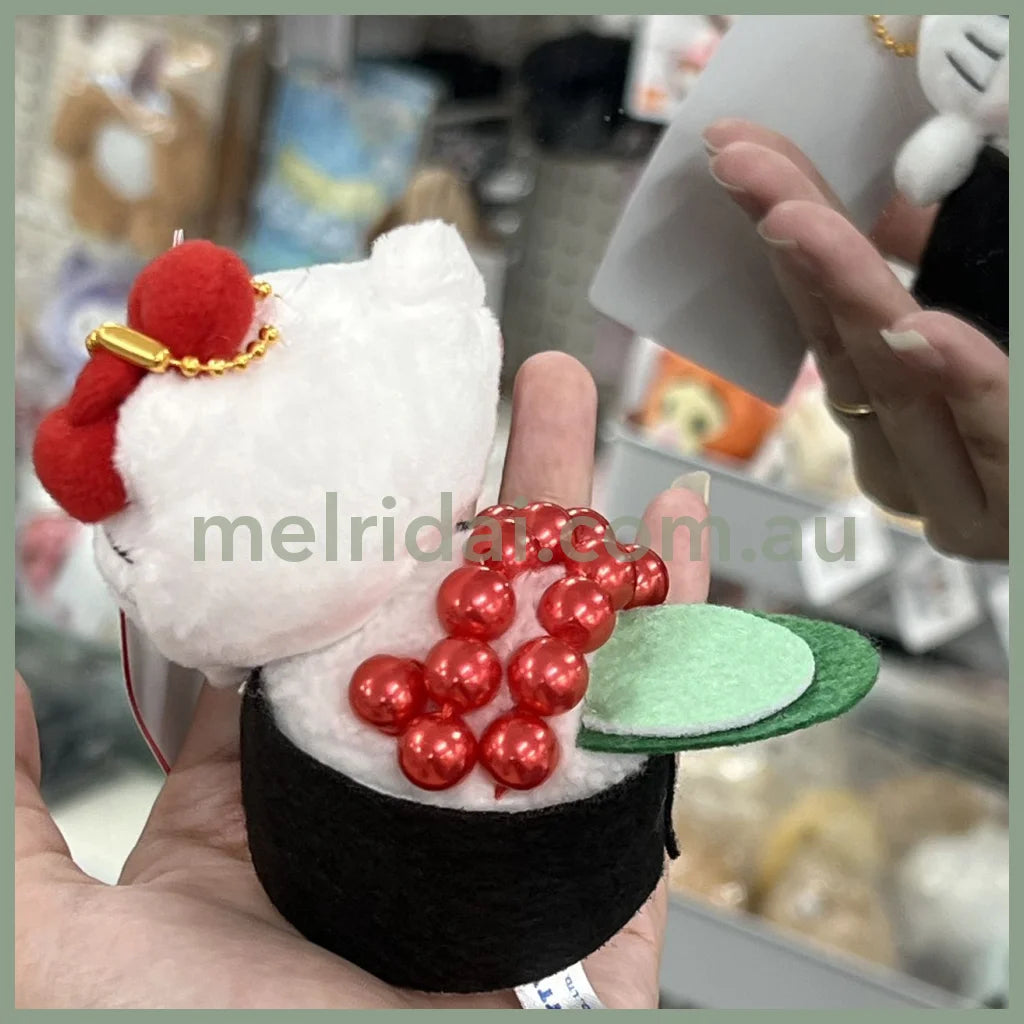 Sanrio | Hello Kitty Mascot Holder Keychain (Sushi) Approx.10Cm 日本三丽鸥 凯蒂猫挂件/包挂/钥匙链（寿司系列）