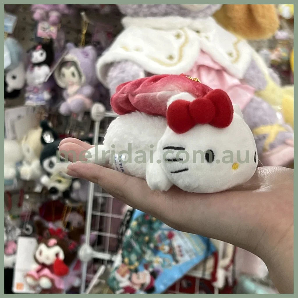 Sanrio | Hello Kitty Mascot Holder Keychain (Sushi) Approx.10Cm 日本三丽鸥 凯蒂猫挂件/包挂/钥匙链（寿司系列）