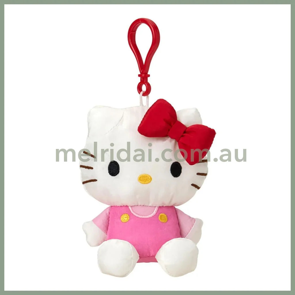 SANRIO | Hello Kitty Mascot Holder Plush Keychain 10cm x 9cm x 12cm (Fluffy Kids/Fuwasha Kids)