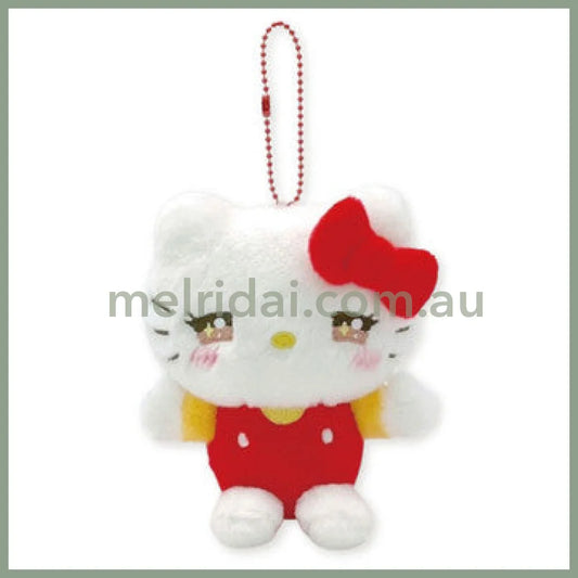 Sanrio | Hello Kitty Mascot Holder Plush Keychain 12.5 X 10 7Cm Approx (Various Faces)